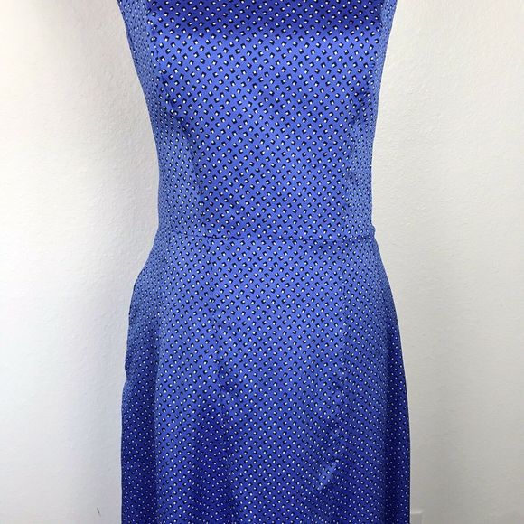 Banana Republic Print Lined Dress Tall - Picture 4 of 8